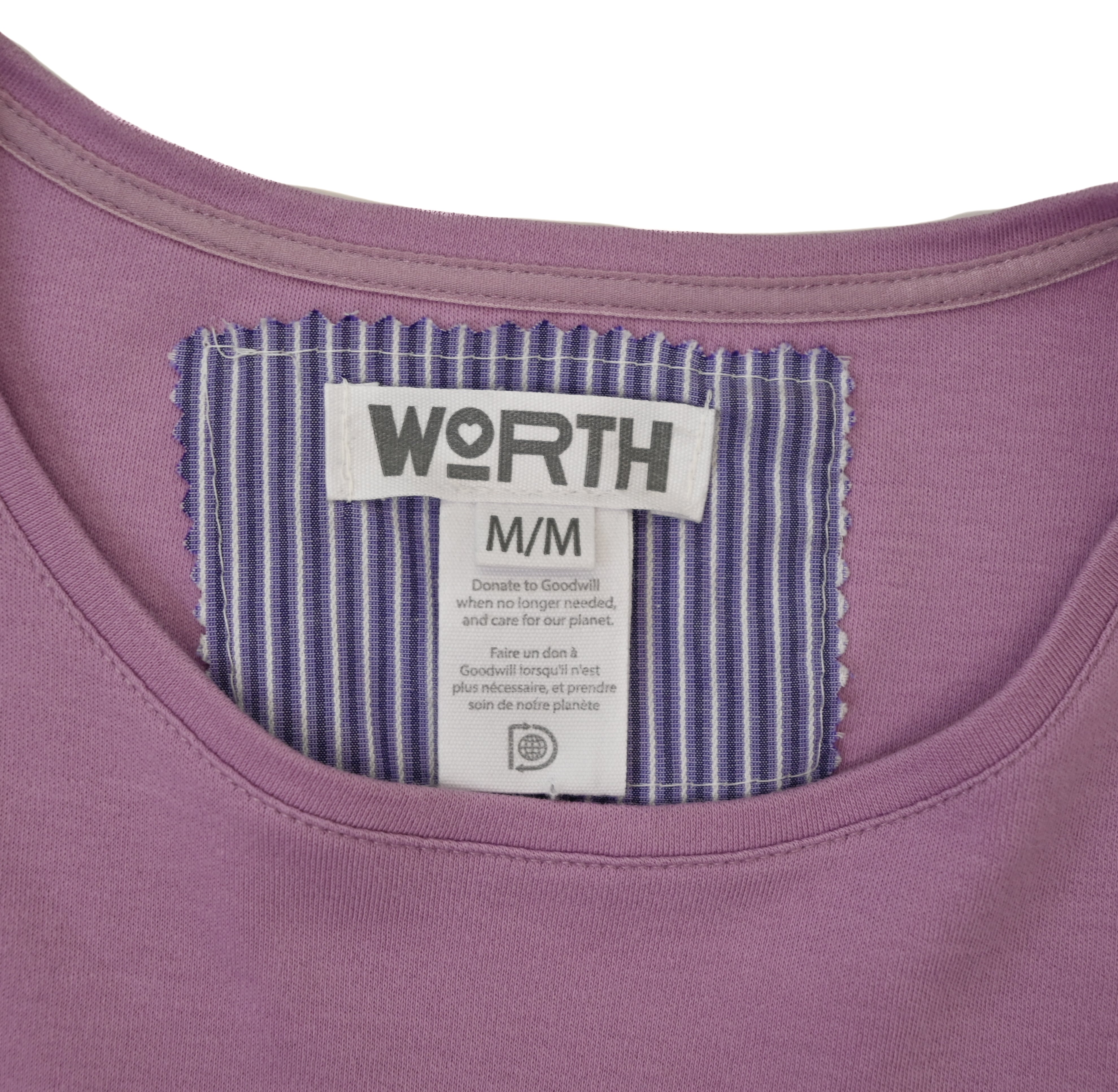 Cropped Puffy Heart Tee - M