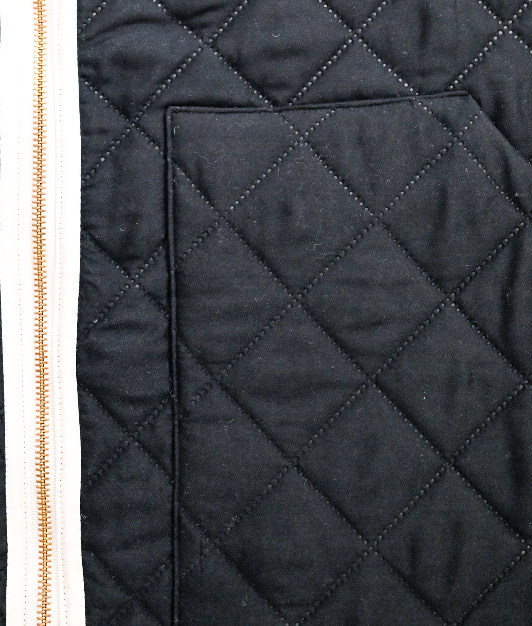 Quilted Zip Vest - XL