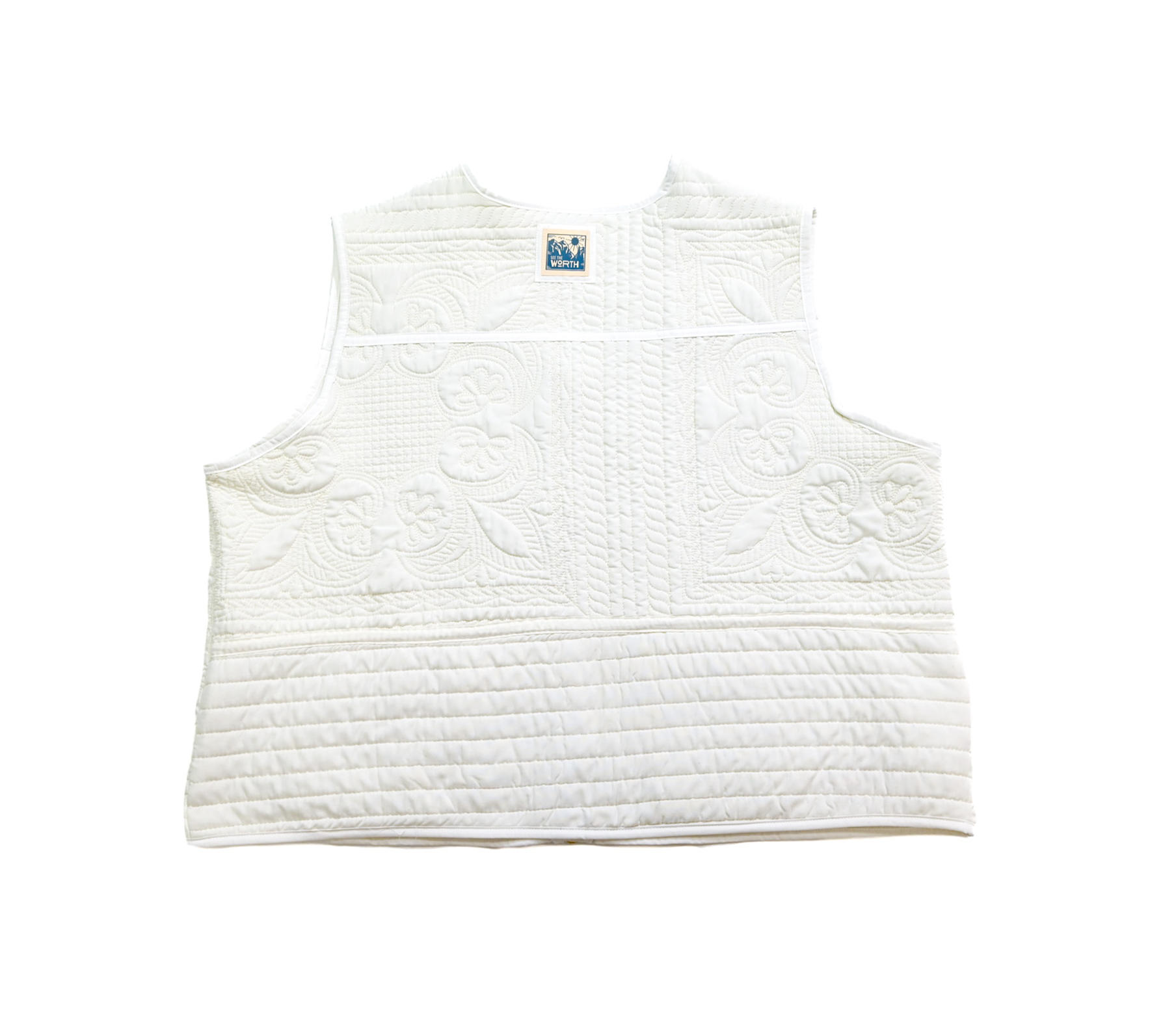 Quilted Zip Vest - 3XL