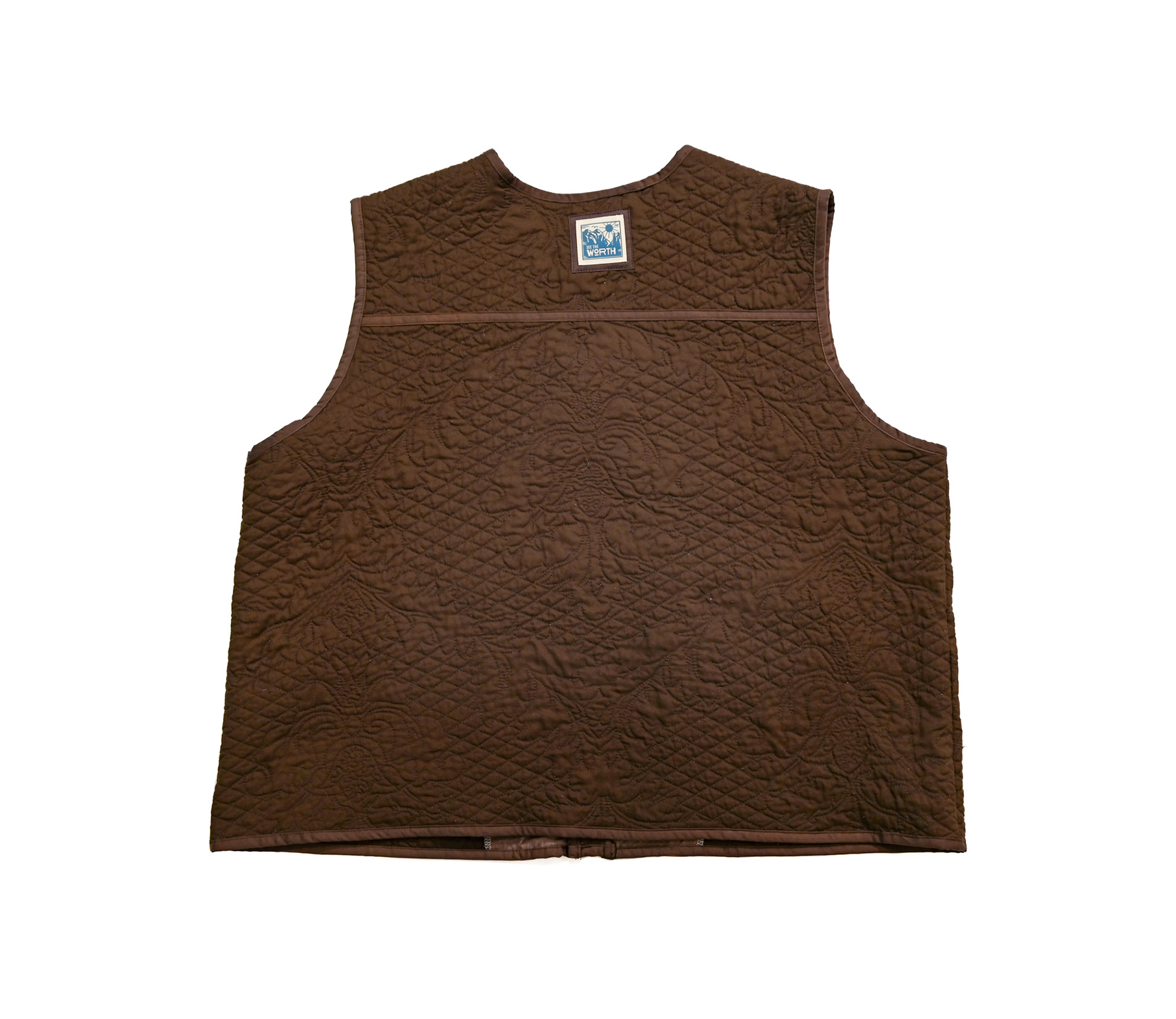 Quilted Zip Vest - 2XL